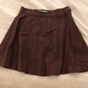 American Apparel Plaid Skirt